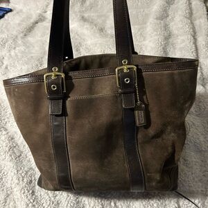 Brown Leather Tote Bag